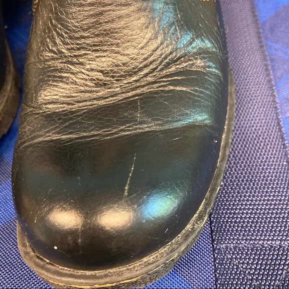 BOC BORN of CONCEPT Sz 6.5 Leather  Western Style Stacked Heel Booties - Picture 12 of 12